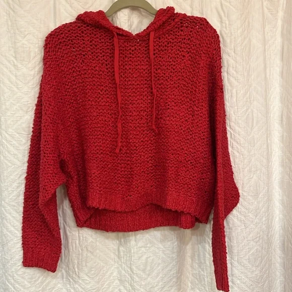 NWT Anthropologie Pilcro Sailcloth Hooded Sweater - Picture 5 of 9